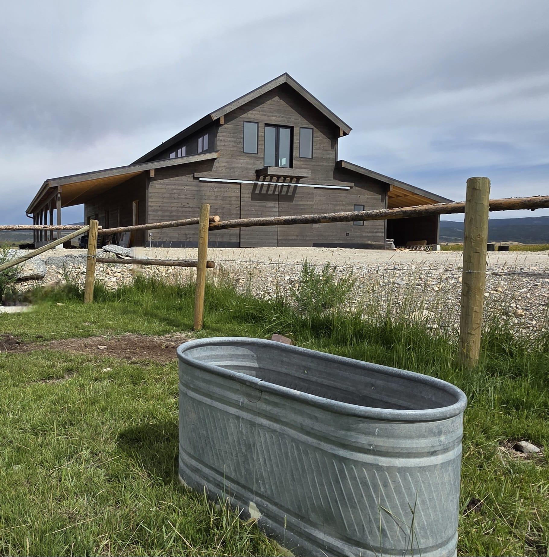 Rustic Finish on a Barn
