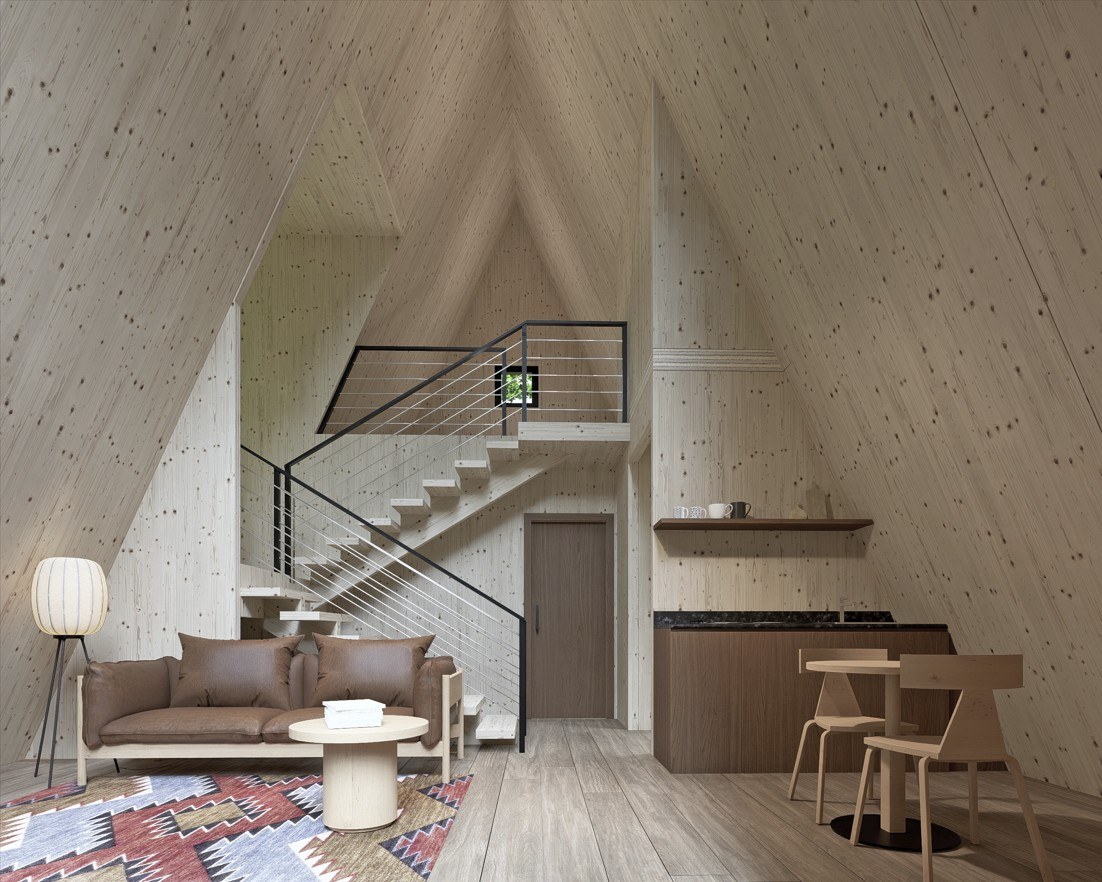 Interior CLT Finish